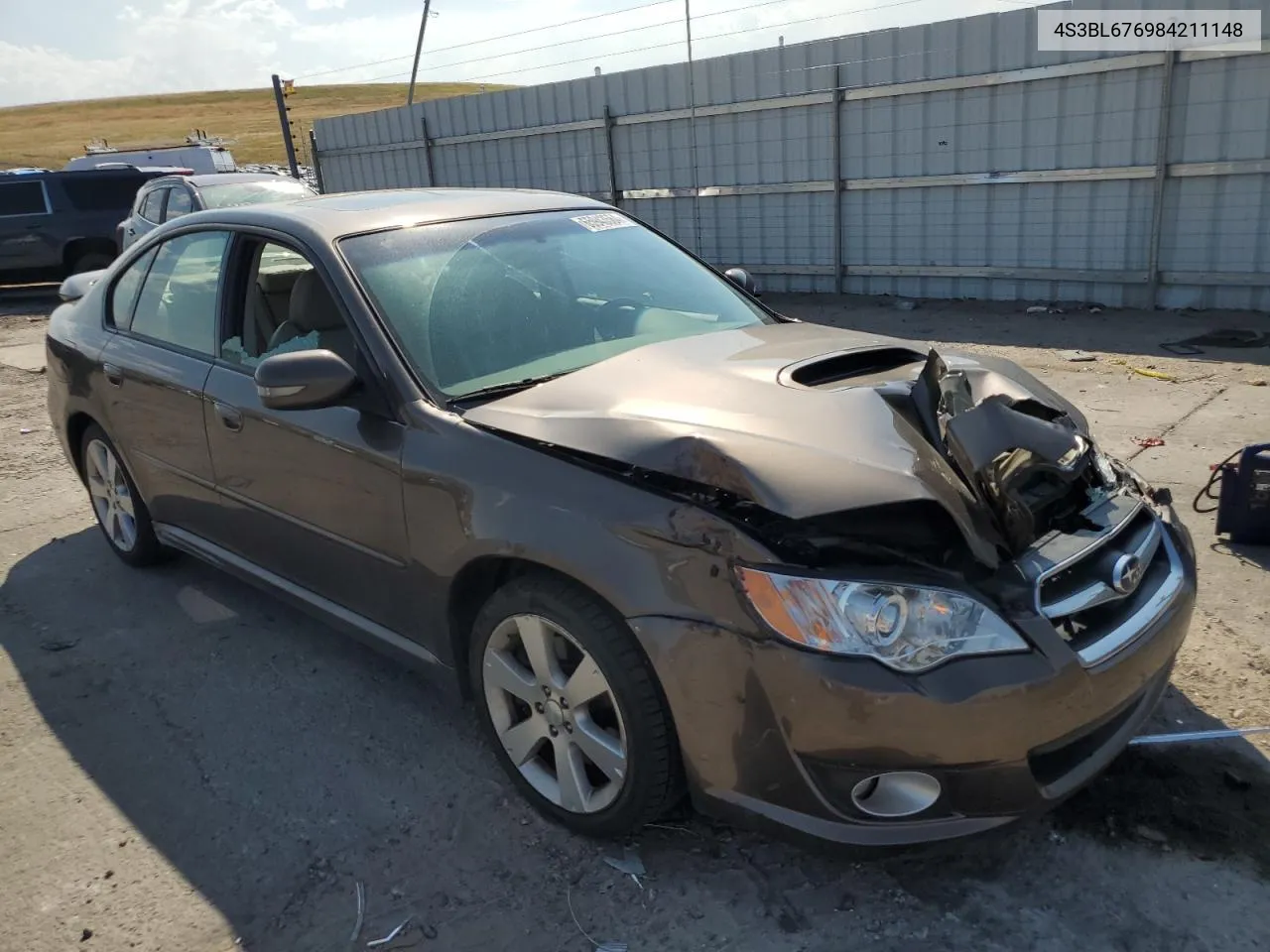 2008 Subaru Legacy Gt Limited VIN: 4S3BL676984211148 Lot: 65943564