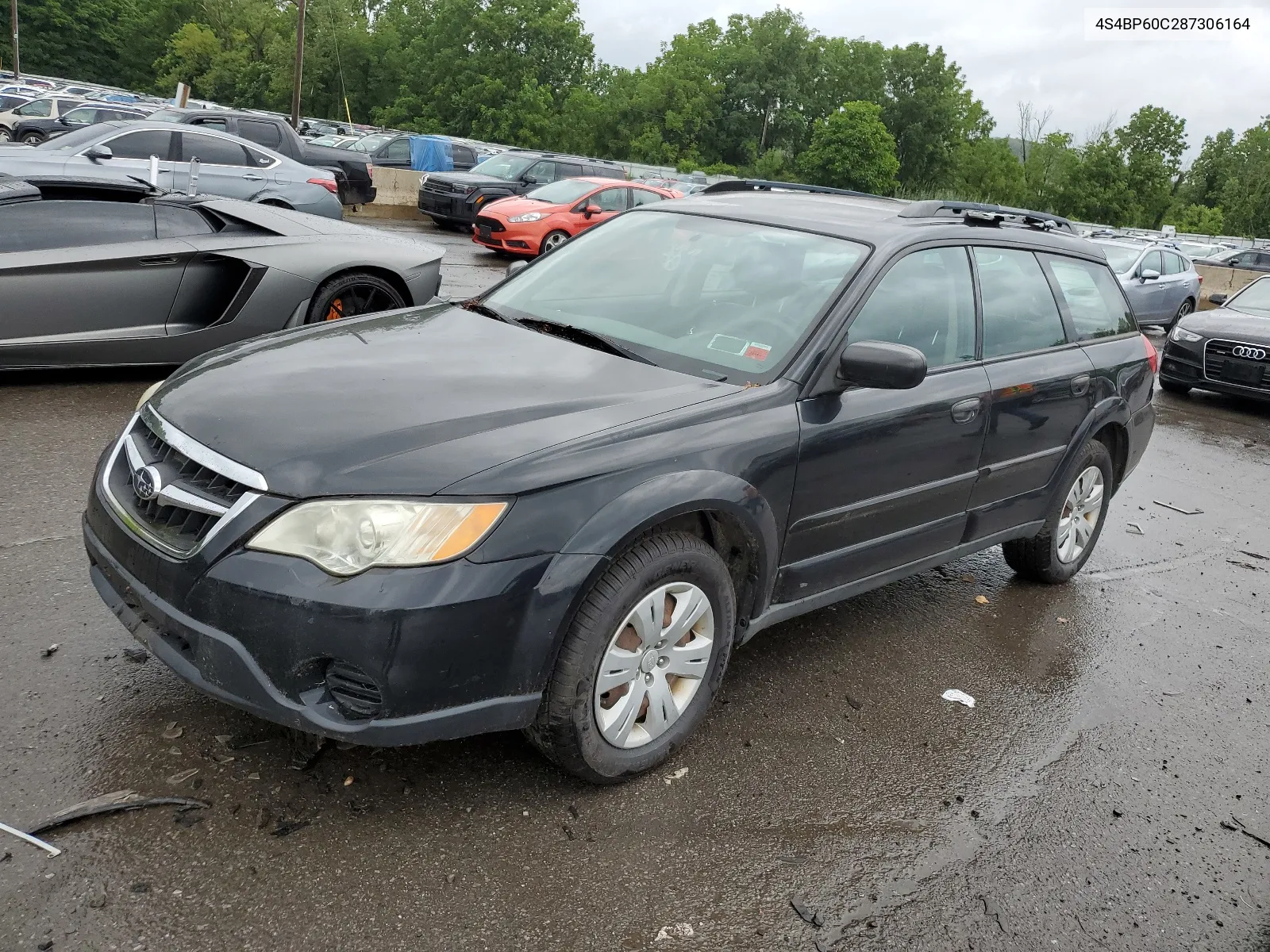 2008 Subaru Outback VIN: 4S4BP60C287306164 Lot: 66374004