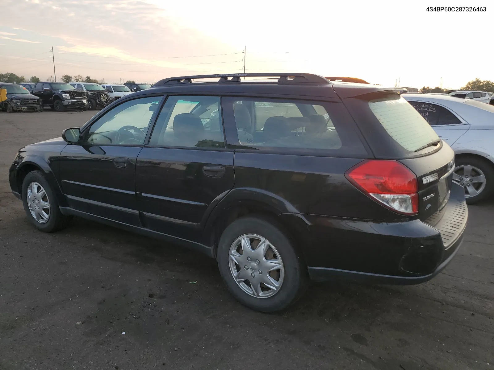 2008 Subaru Outback VIN: 4S4BP60C287326463 Lot: 66436704