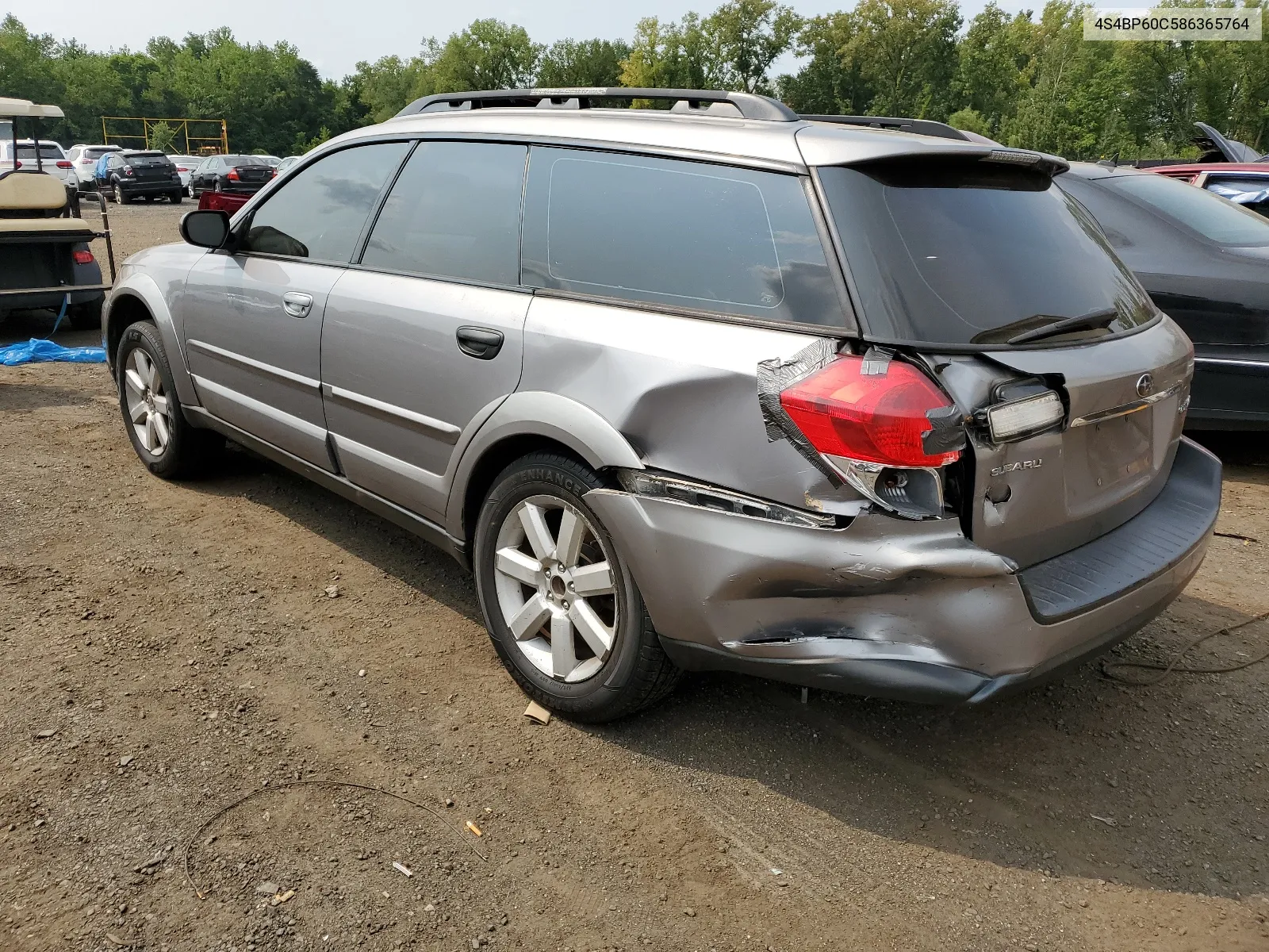 2008 Subaru Outback VIN: 4S4BP60C586365764 Lot: 67249444