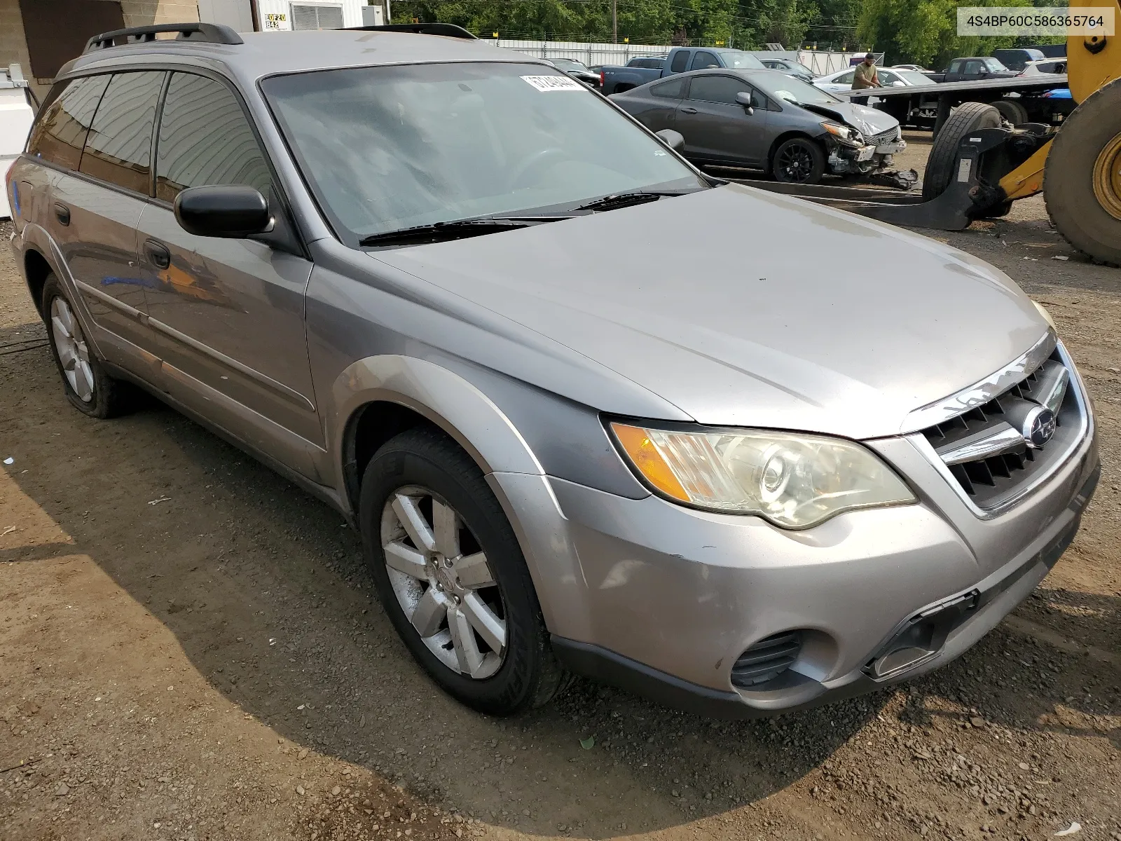 2008 Subaru Outback VIN: 4S4BP60C586365764 Lot: 67249444