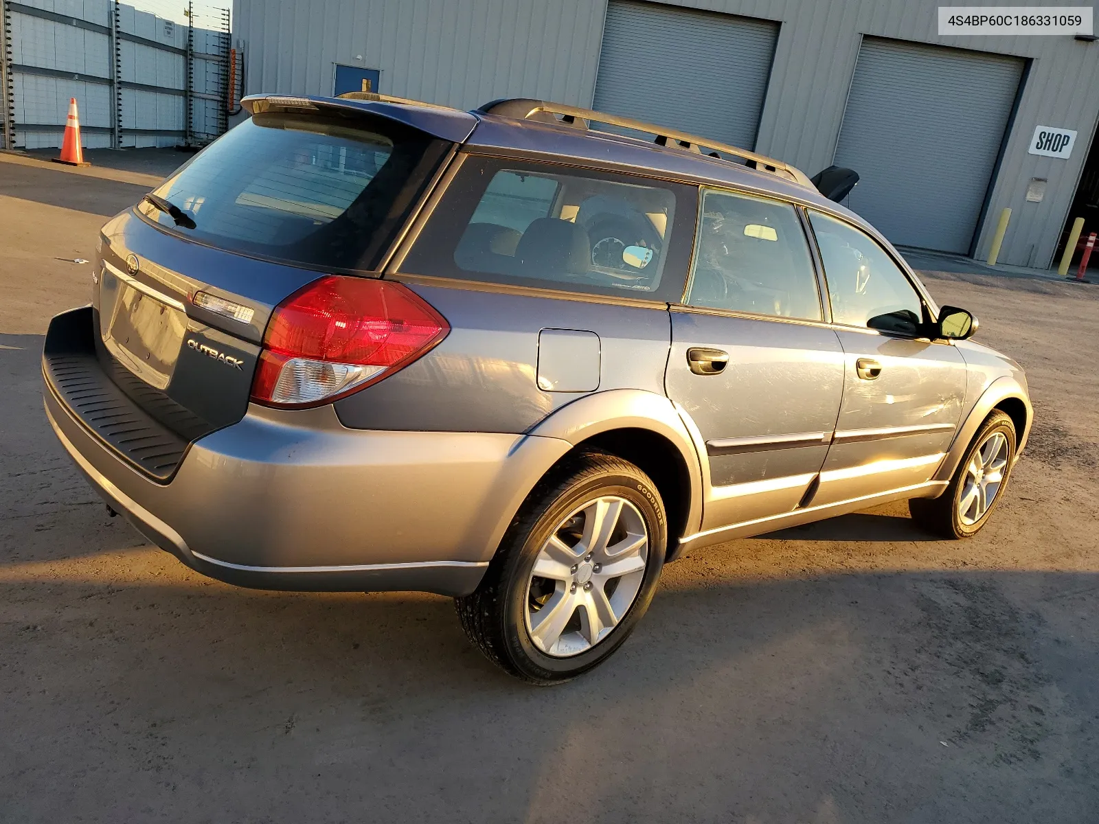 2008 Subaru Outback VIN: 4S4BP60C186331059 Lot: 67492344