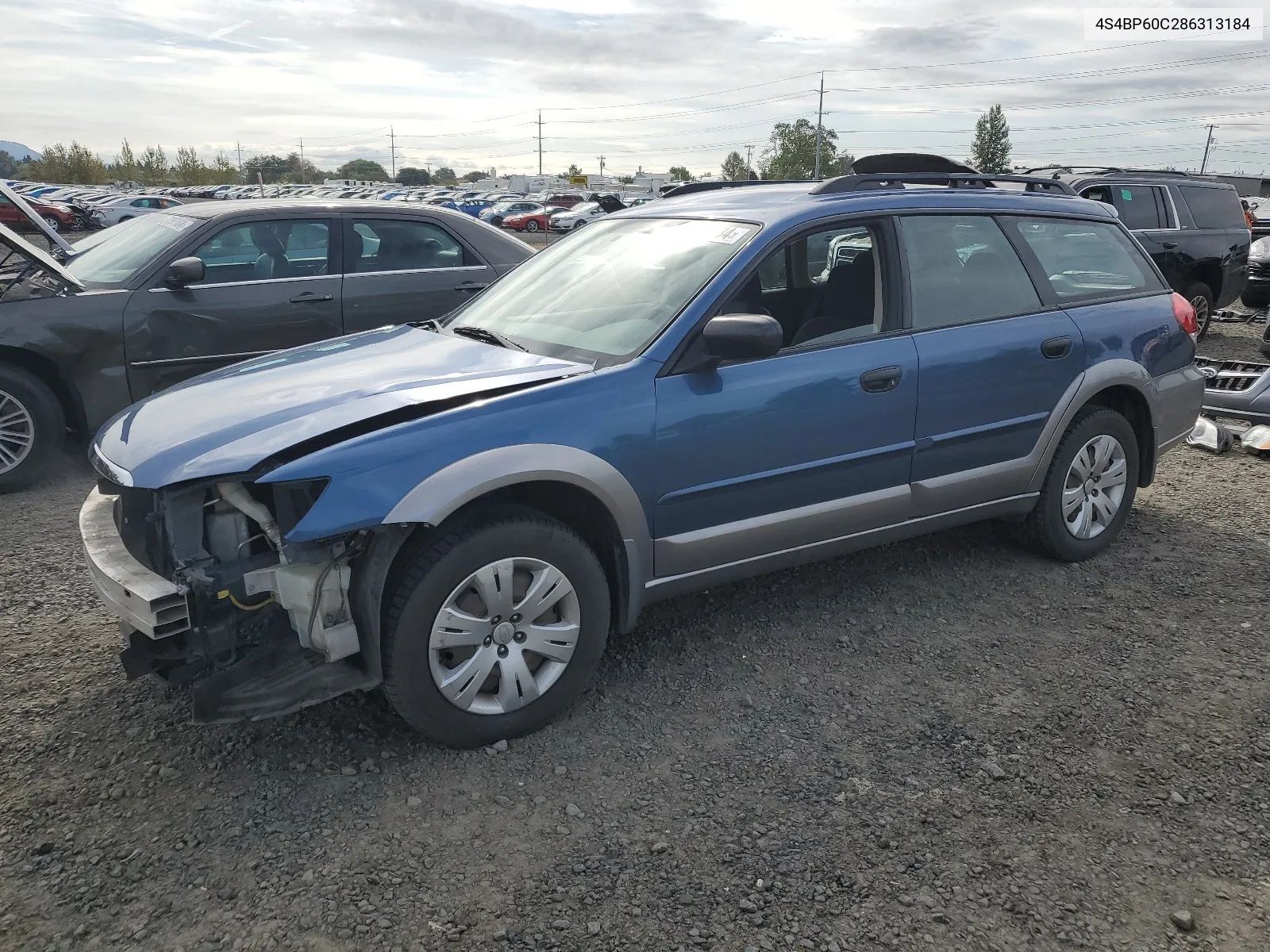 2008 Subaru Outback VIN: 4S4BP60C286313184 Lot: 67695134