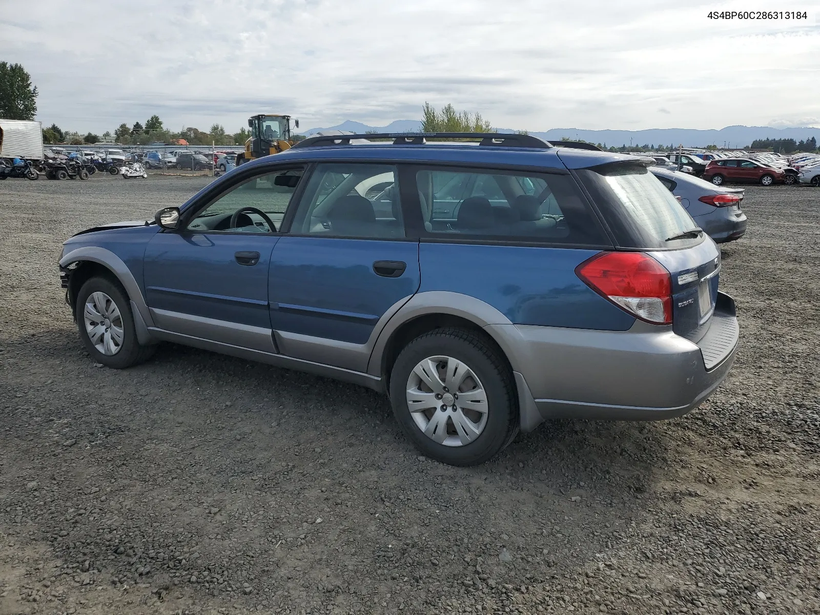 2008 Subaru Outback VIN: 4S4BP60C286313184 Lot: 67695134