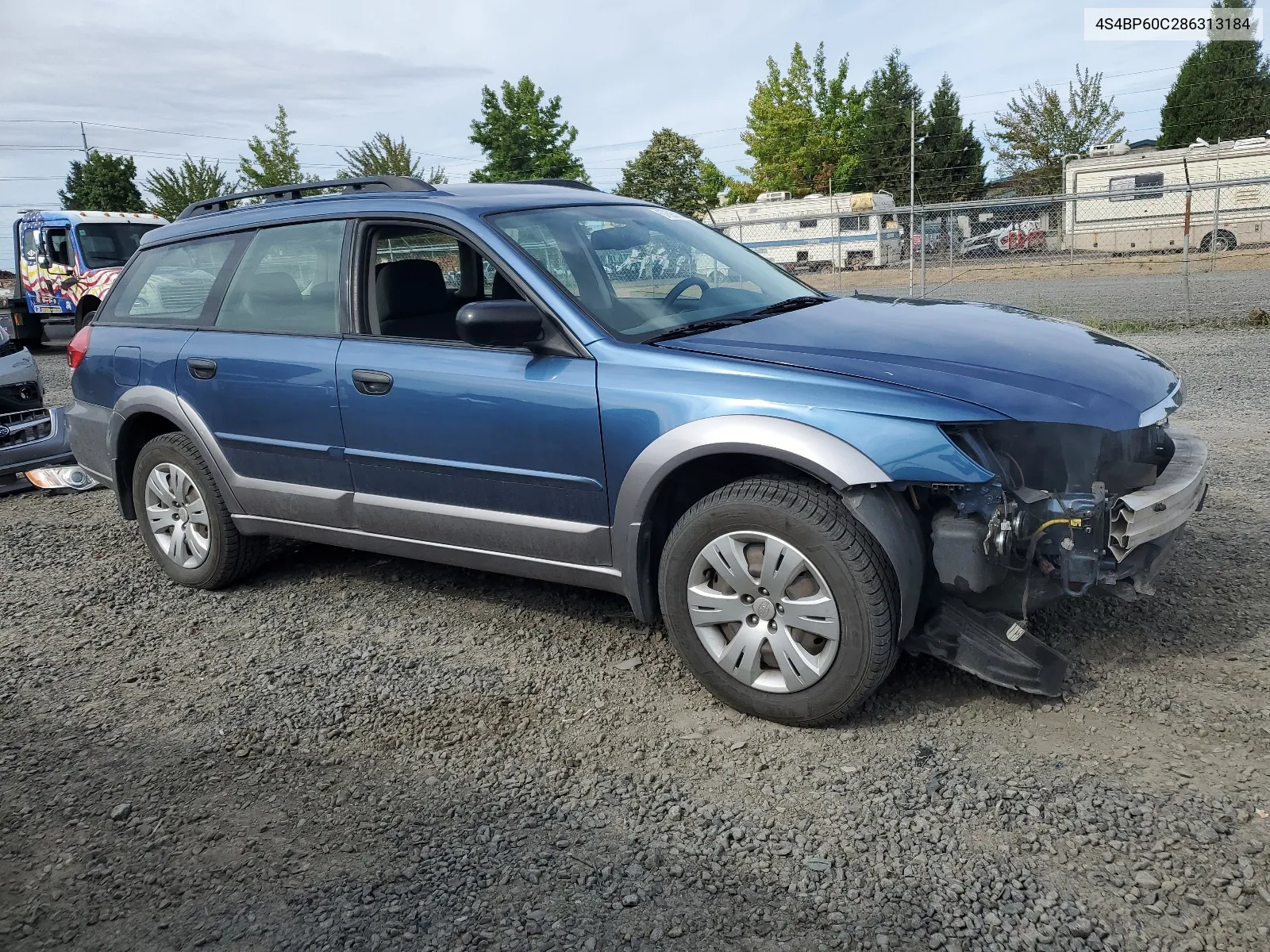 2008 Subaru Outback VIN: 4S4BP60C286313184 Lot: 67695134