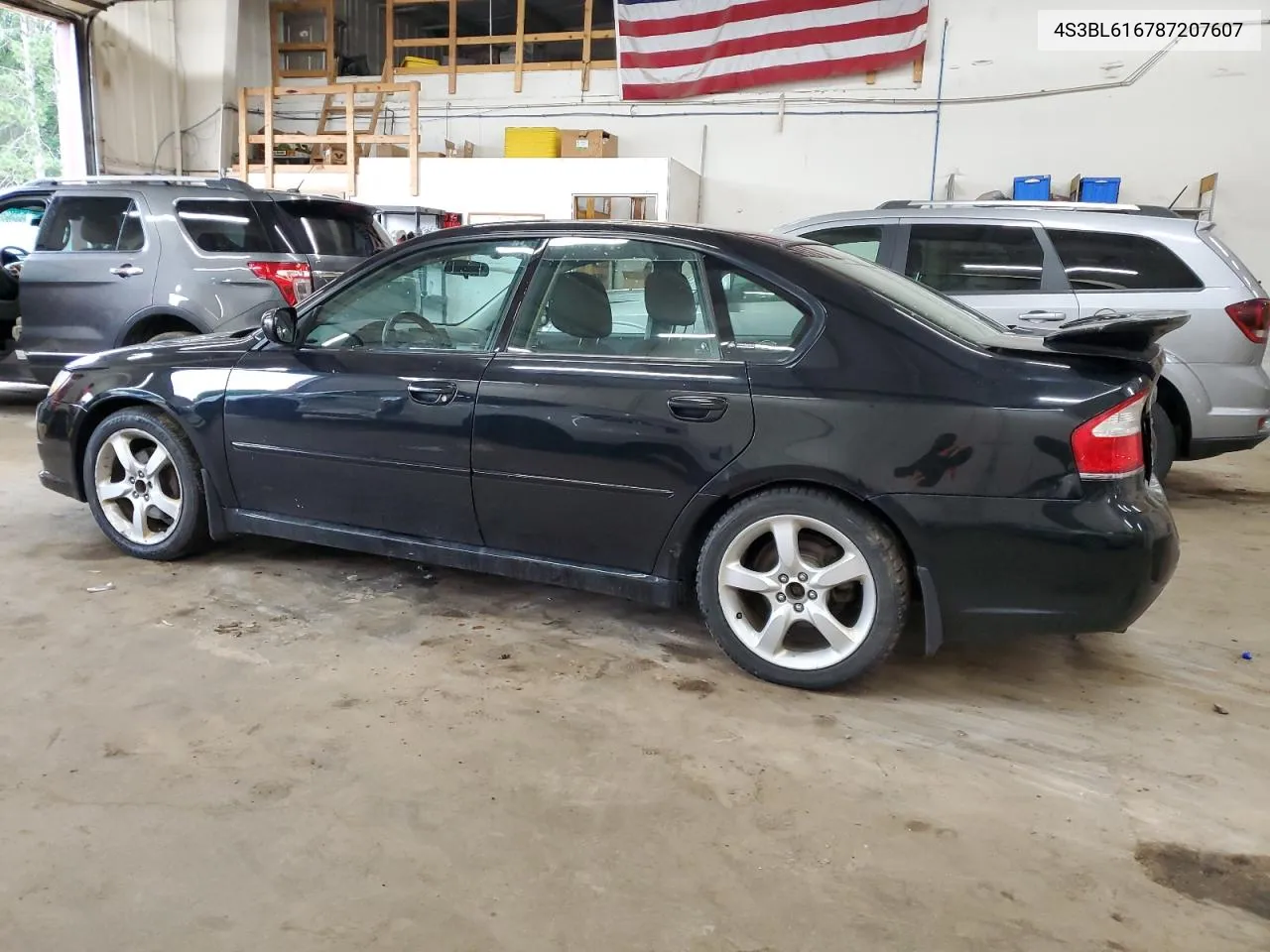 4S3BL616787207607 2008 Subaru Legacy 2.5I