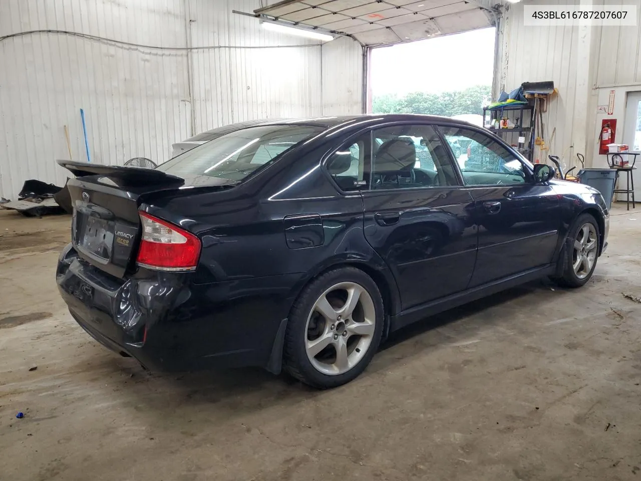 4S3BL616787207607 2008 Subaru Legacy 2.5I