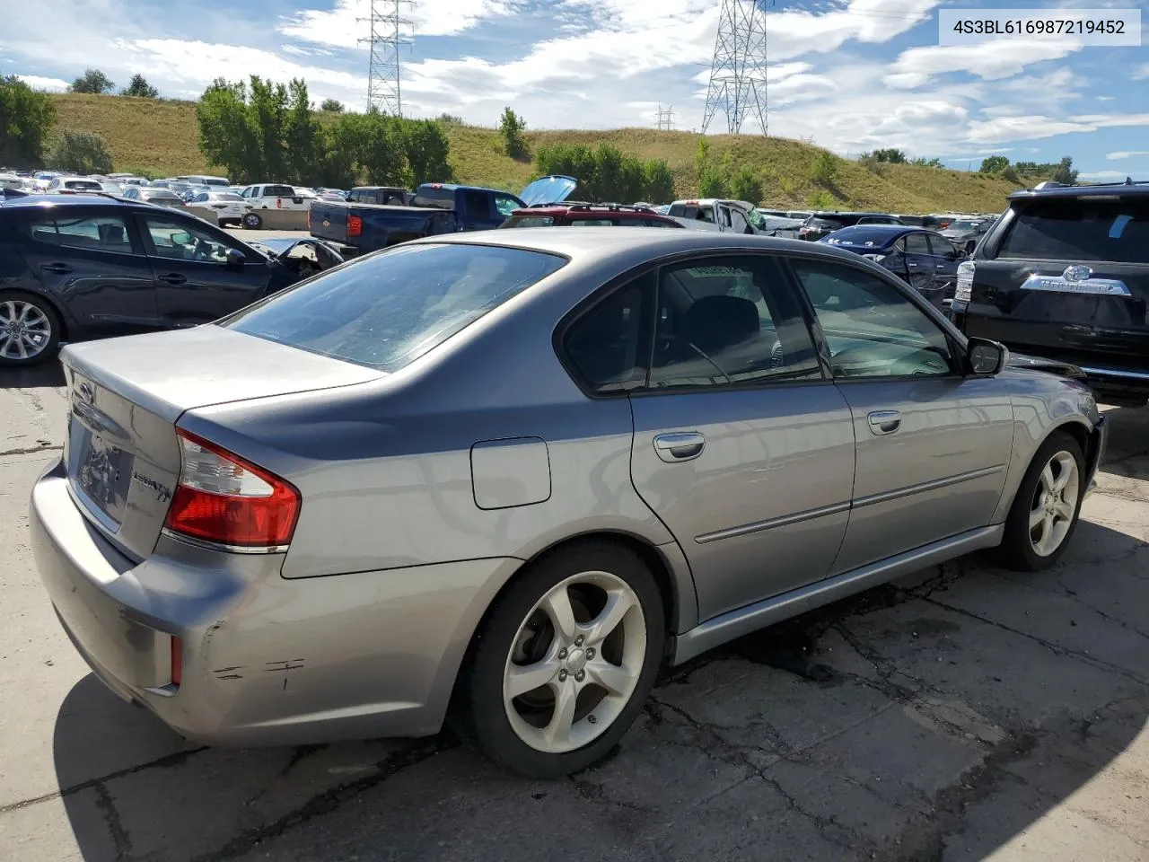 4S3BL616987219452 2008 Subaru Legacy 2.5I