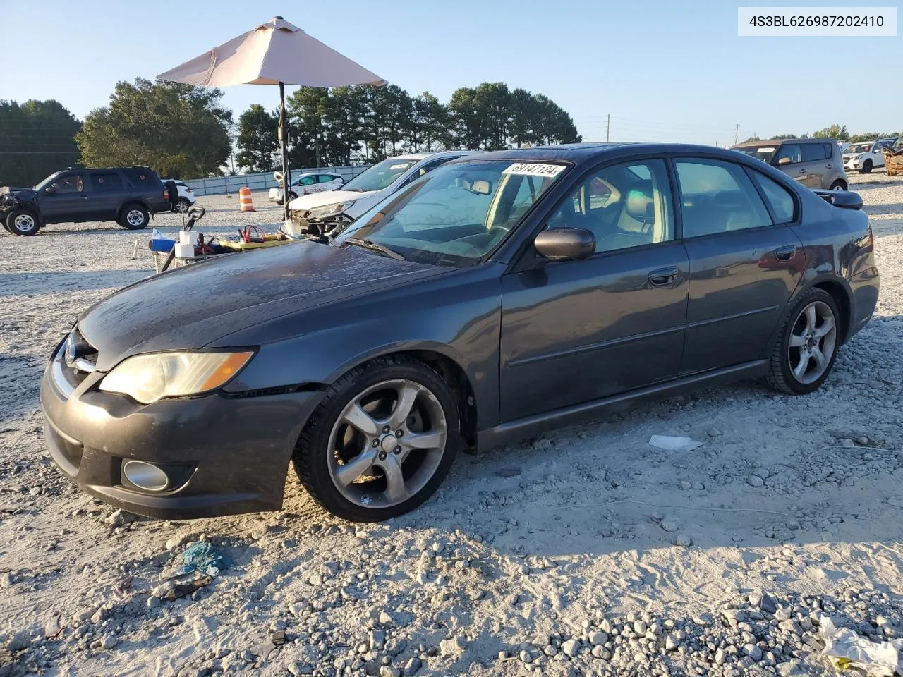 4S3BL626987202410 2008 Subaru Legacy 2.5I Limited