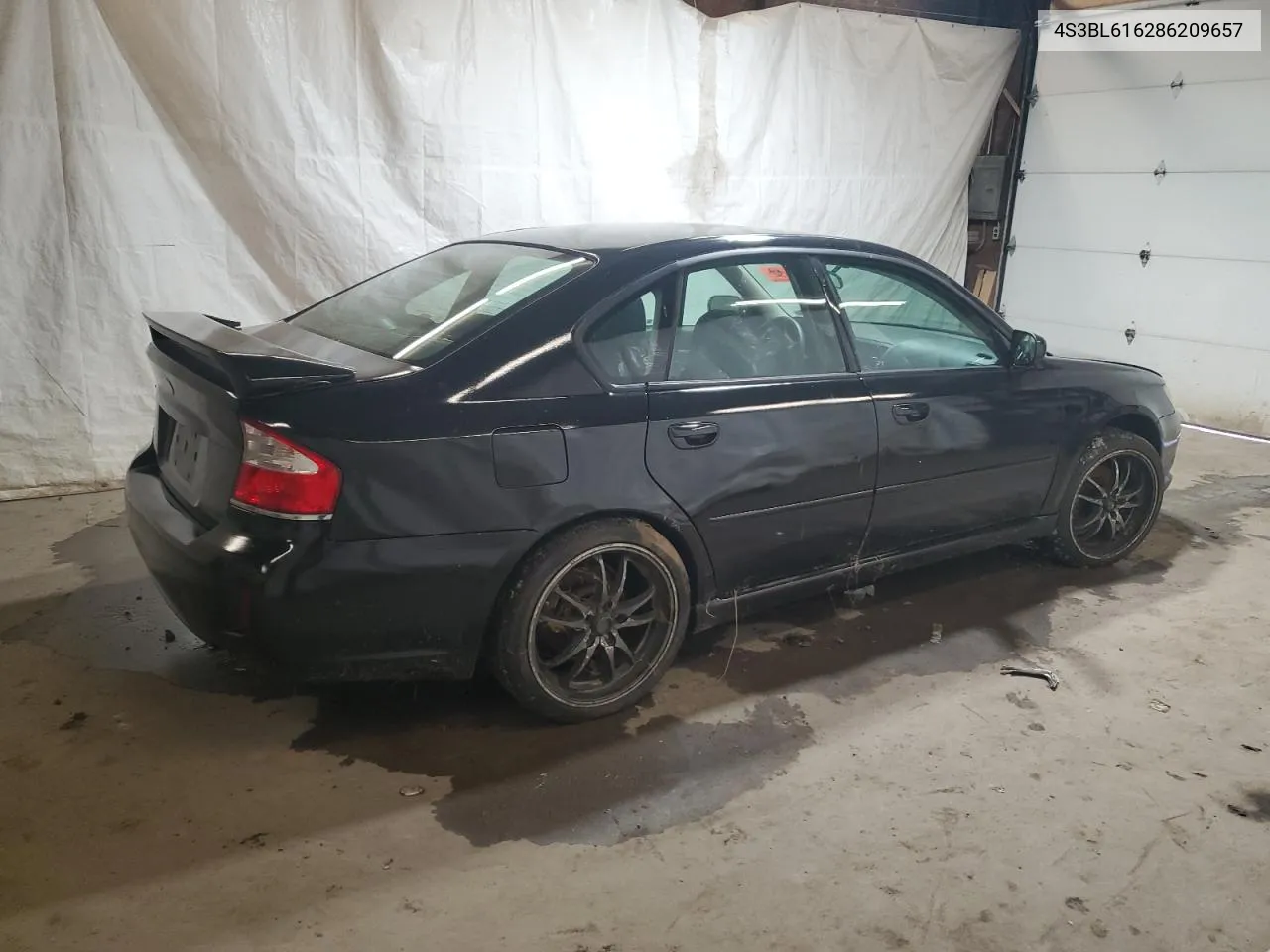 4S3BL616286209657 2008 Subaru Legacy 2.5I