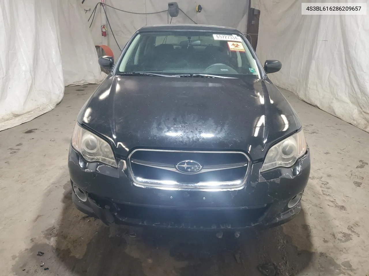 4S3BL616286209657 2008 Subaru Legacy 2.5I