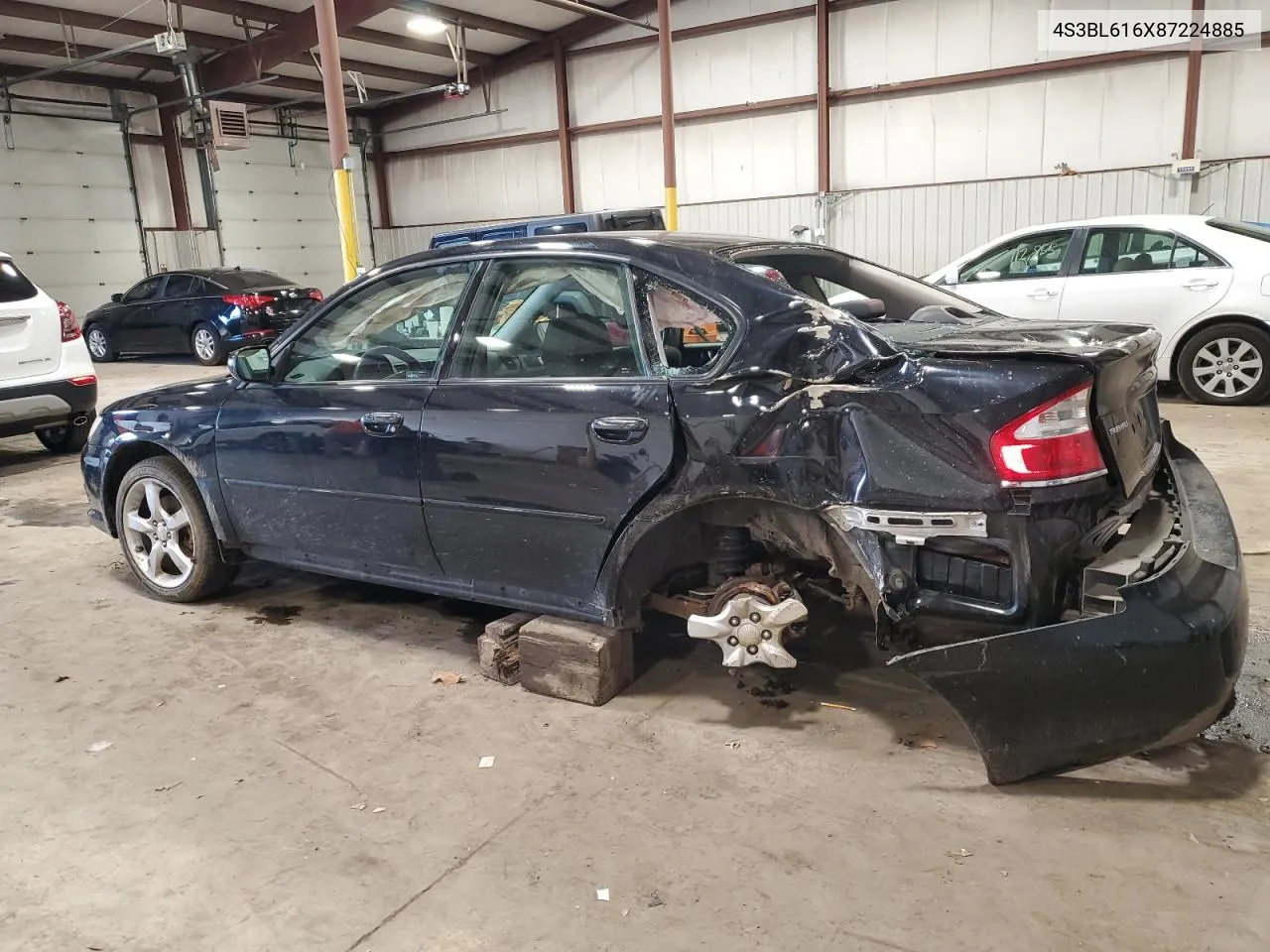 4S3BL616X87224885 2008 Subaru Legacy 2.5I