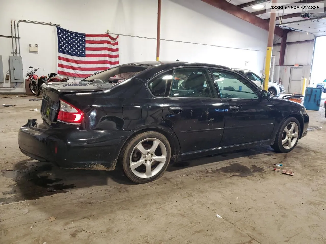 4S3BL616X87224885 2008 Subaru Legacy 2.5I