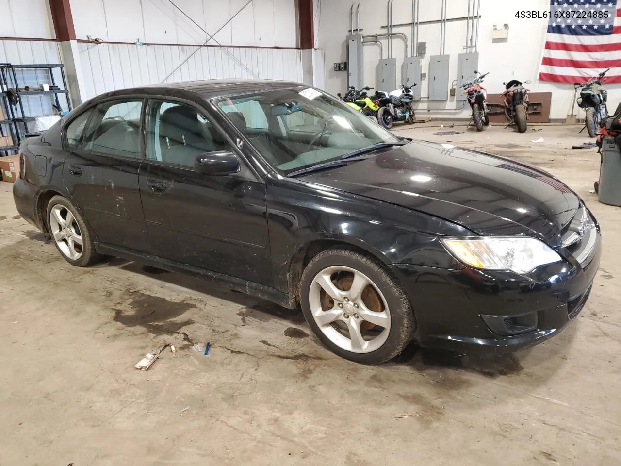 4S3BL616X87224885 2008 Subaru Legacy 2.5I