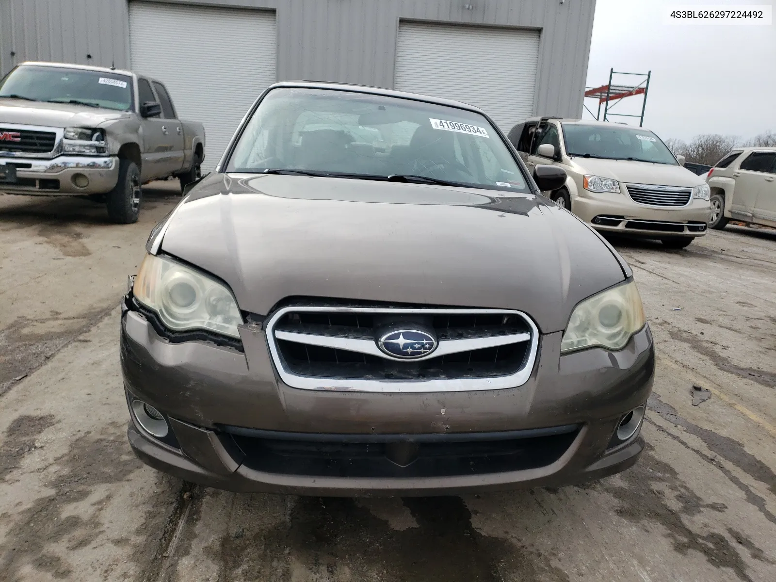 4S3BL626297224492 2009 Subaru Legacy 2.5I Limited