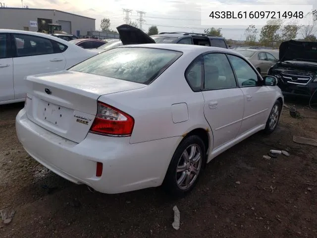 2009 Subaru Legacy 2.5I VIN: 4S3BL616097214948 Lot: 46177254