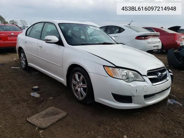 2009 Subaru Legacy 2.5I VIN: 4S3BL616097214948 Lot: 46177254