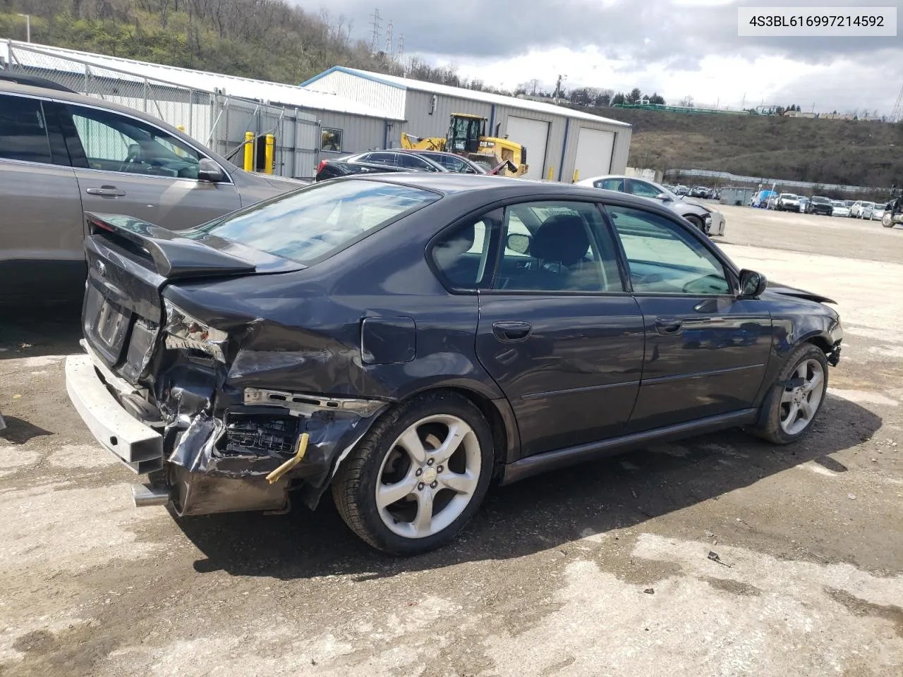 4S3BL616997214592 2009 Subaru Legacy 2.5I