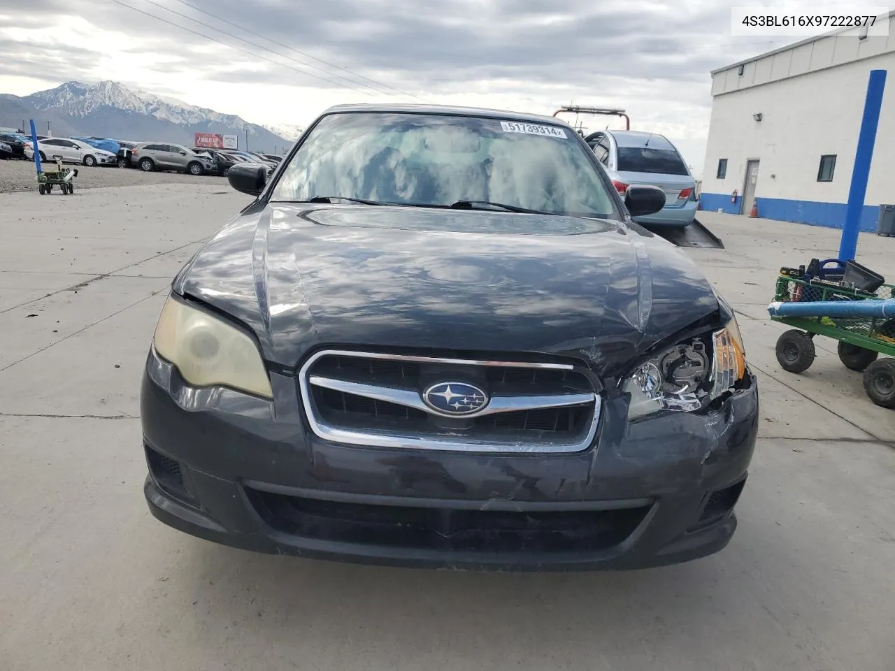 2009 Subaru Legacy 2.5I VIN: 4S3BL616X97222877 Lot: 51739314