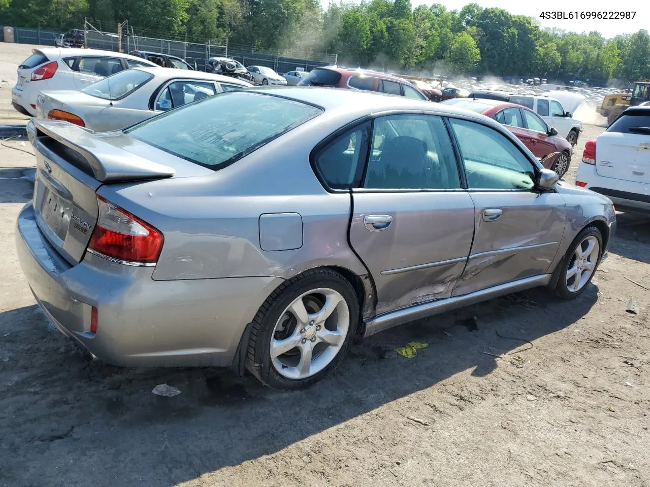 2009 Subaru Legacy 2.5I VIN: 4S3BL616996222987 Lot: 55532764