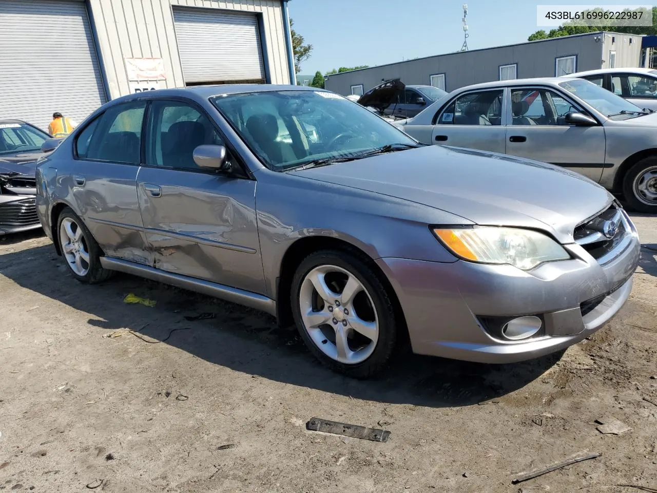 2009 Subaru Legacy 2.5I VIN: 4S3BL616996222987 Lot: 55532764