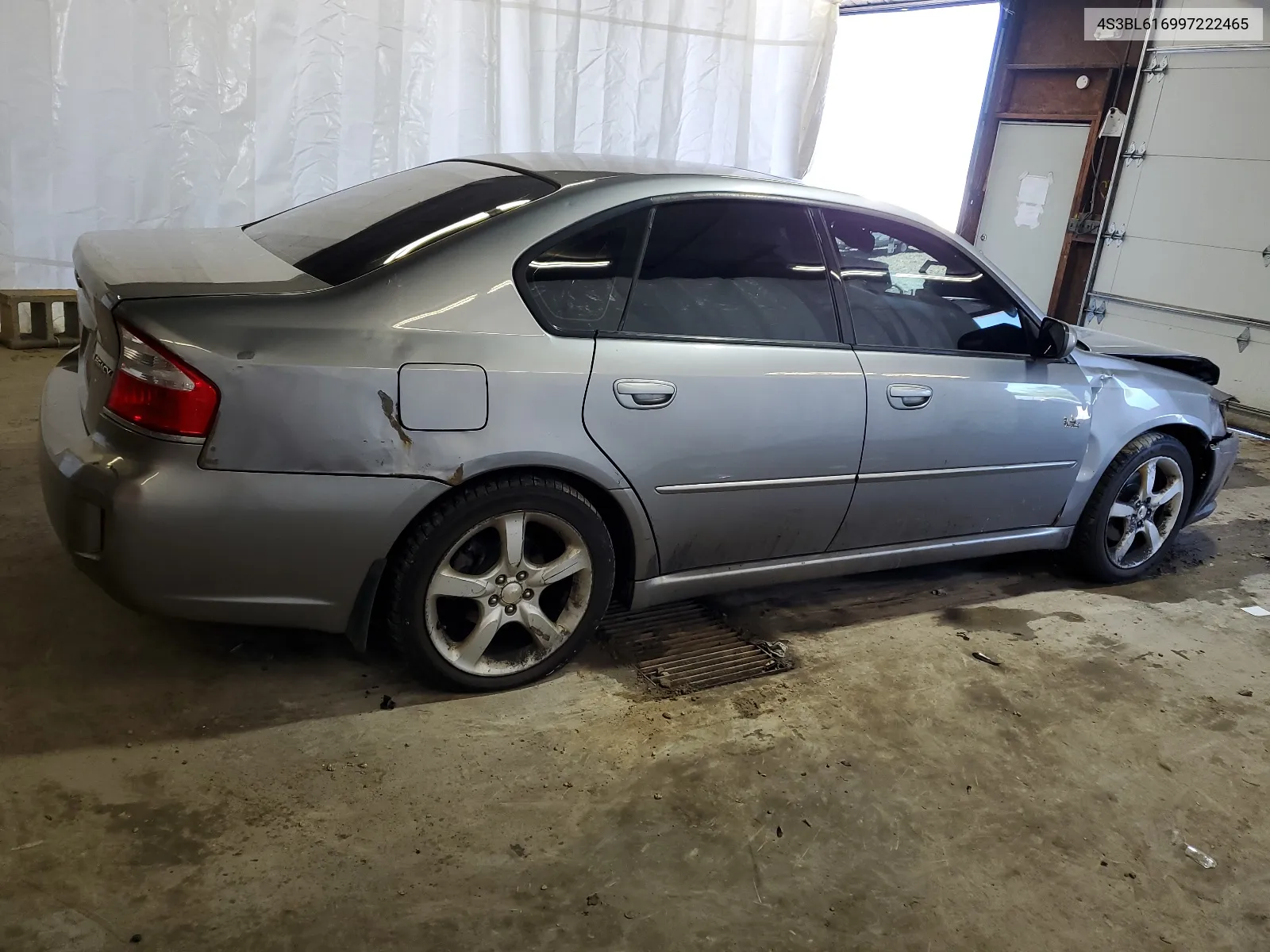 2009 Subaru Legacy 2.5I VIN: 4S3BL616997222465 Lot: 56555094