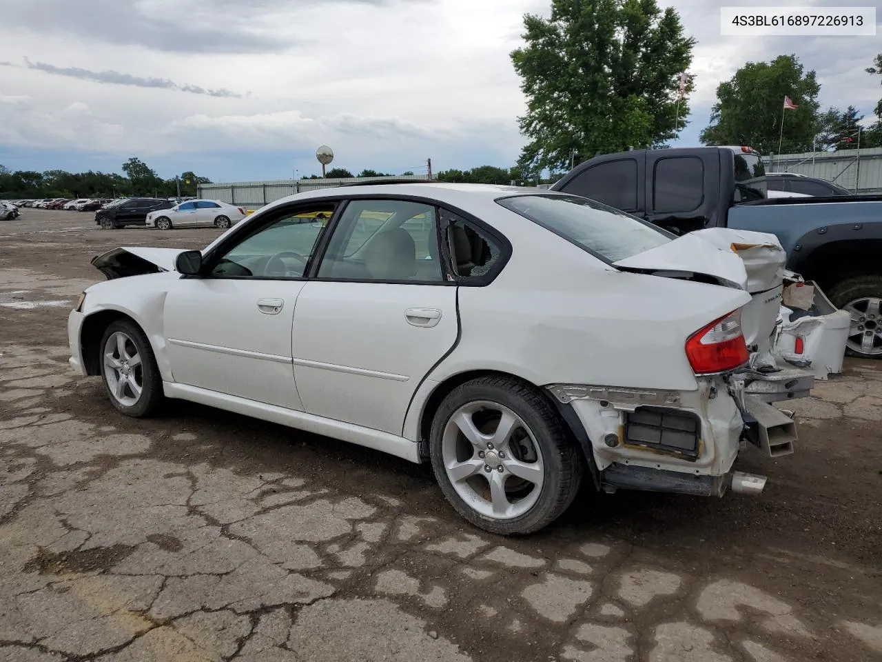 2009 Subaru Legacy 2.5I VIN: 4S3BL616897226913 Lot: 57243494