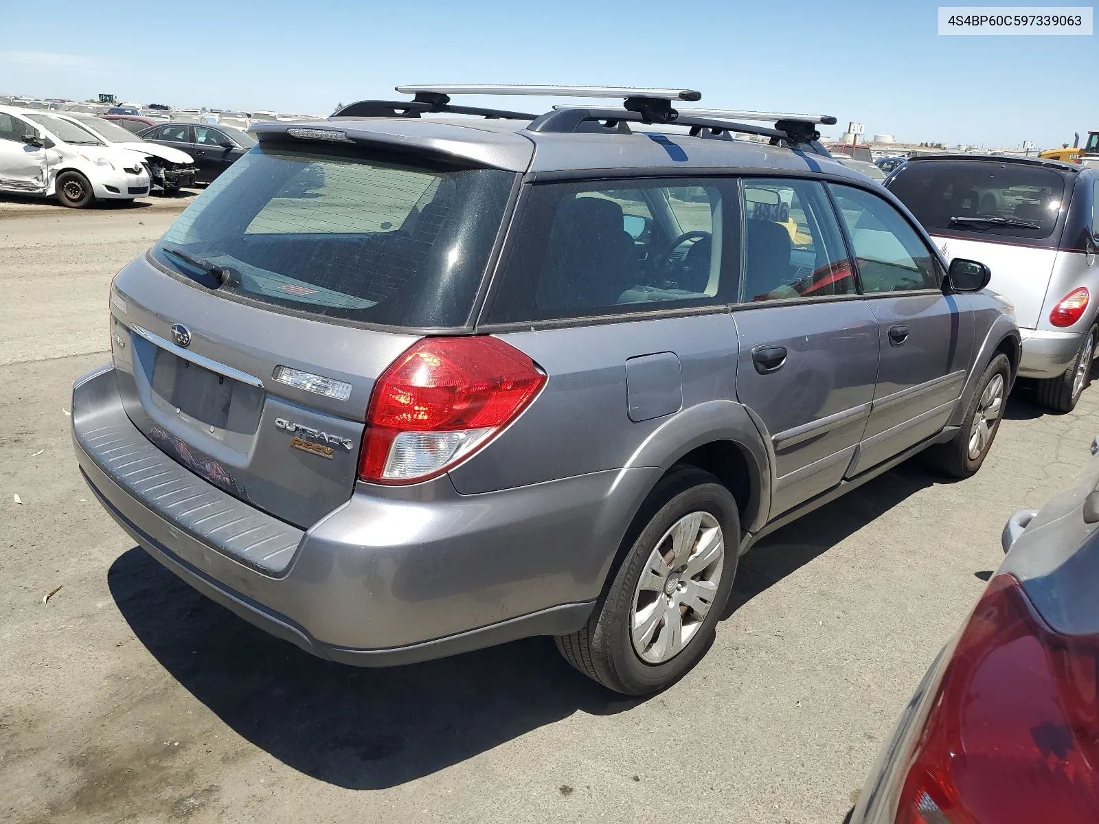 2009 Subaru Outback VIN: 4S4BP60C597339063 Lot: 58881974