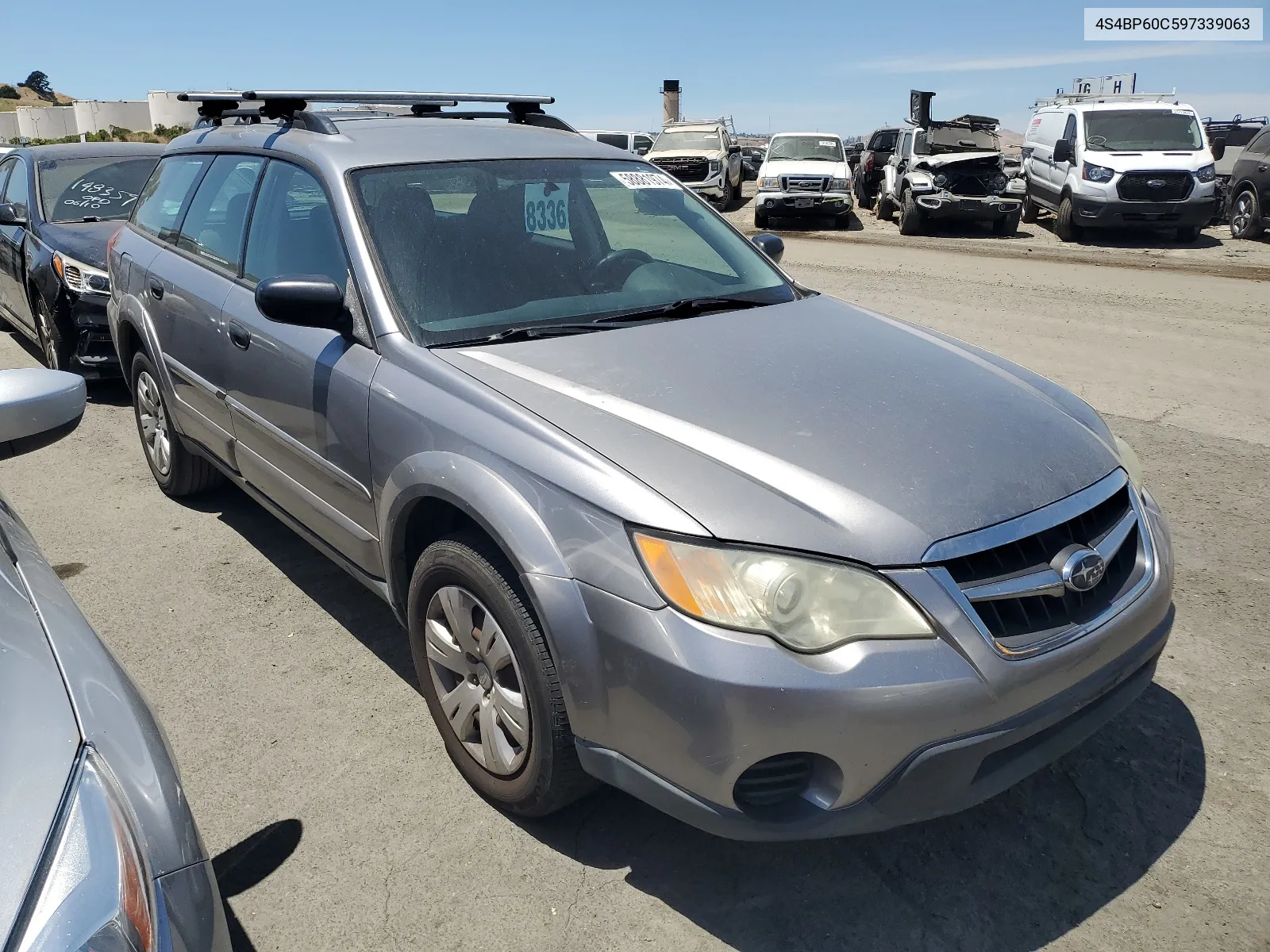 2009 Subaru Outback VIN: 4S4BP60C597339063 Lot: 58881974