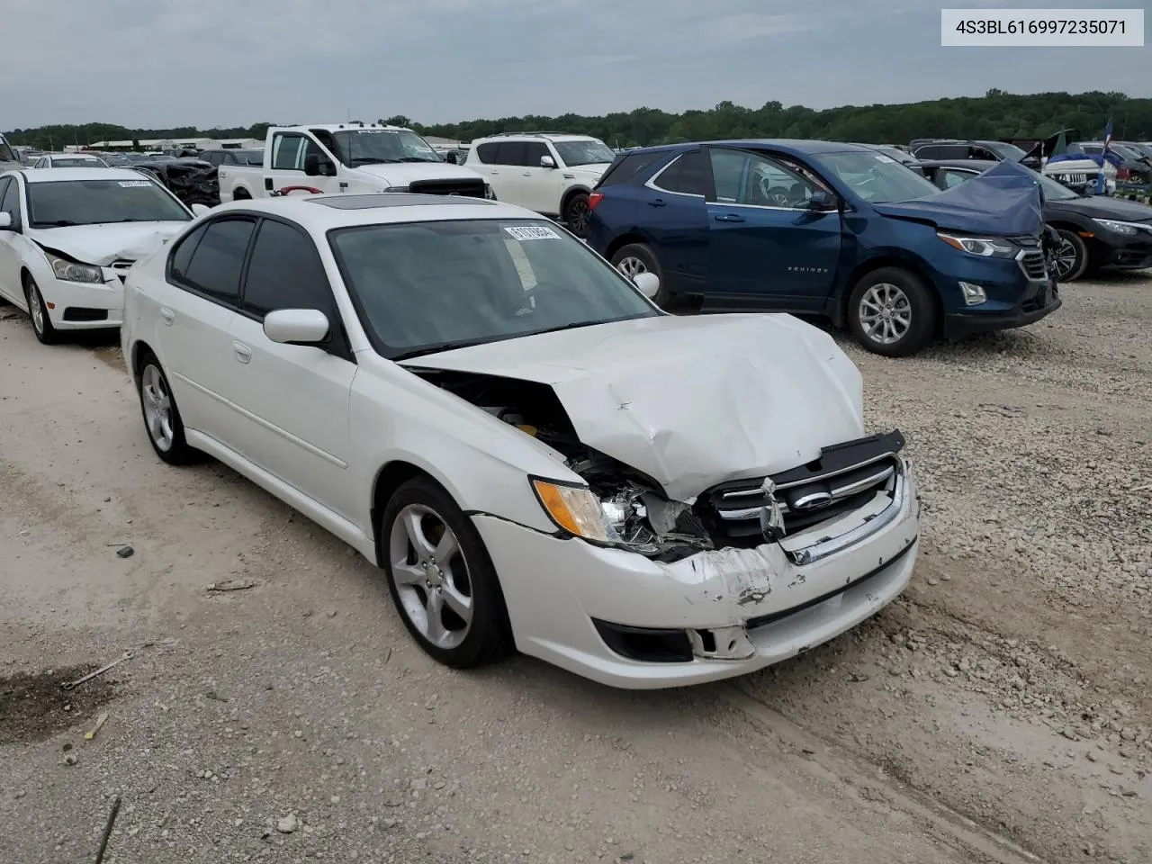 2009 Subaru Legacy 2.5I VIN: 4S3BL616997235071 Lot: 61076854