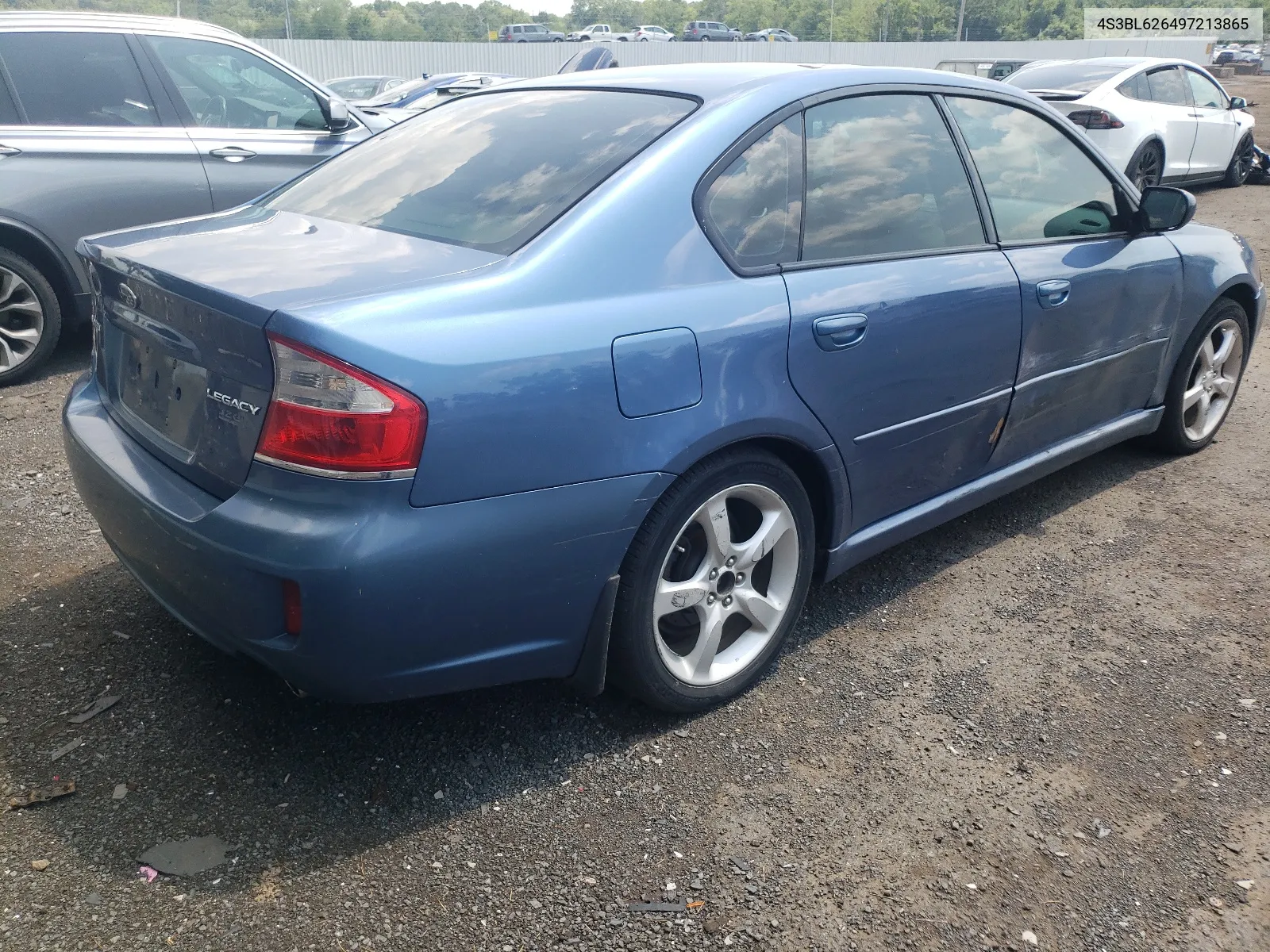 2009 Subaru Legacy 2.5I Limited VIN: 4S3BL626497213865 Lot: 65201274