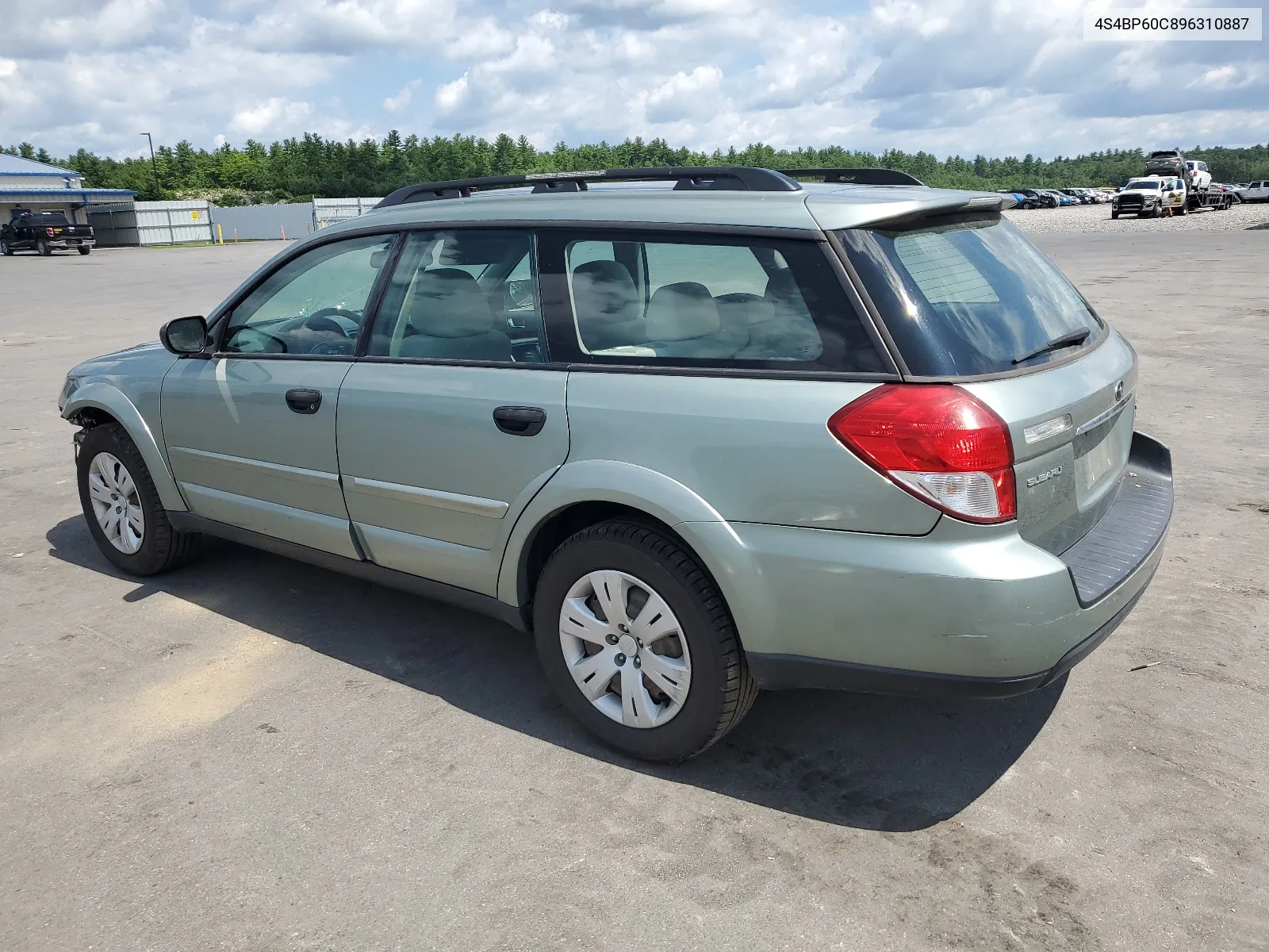 2009 Subaru Outback VIN: 4S4BP60C896310887 Lot: 65289474