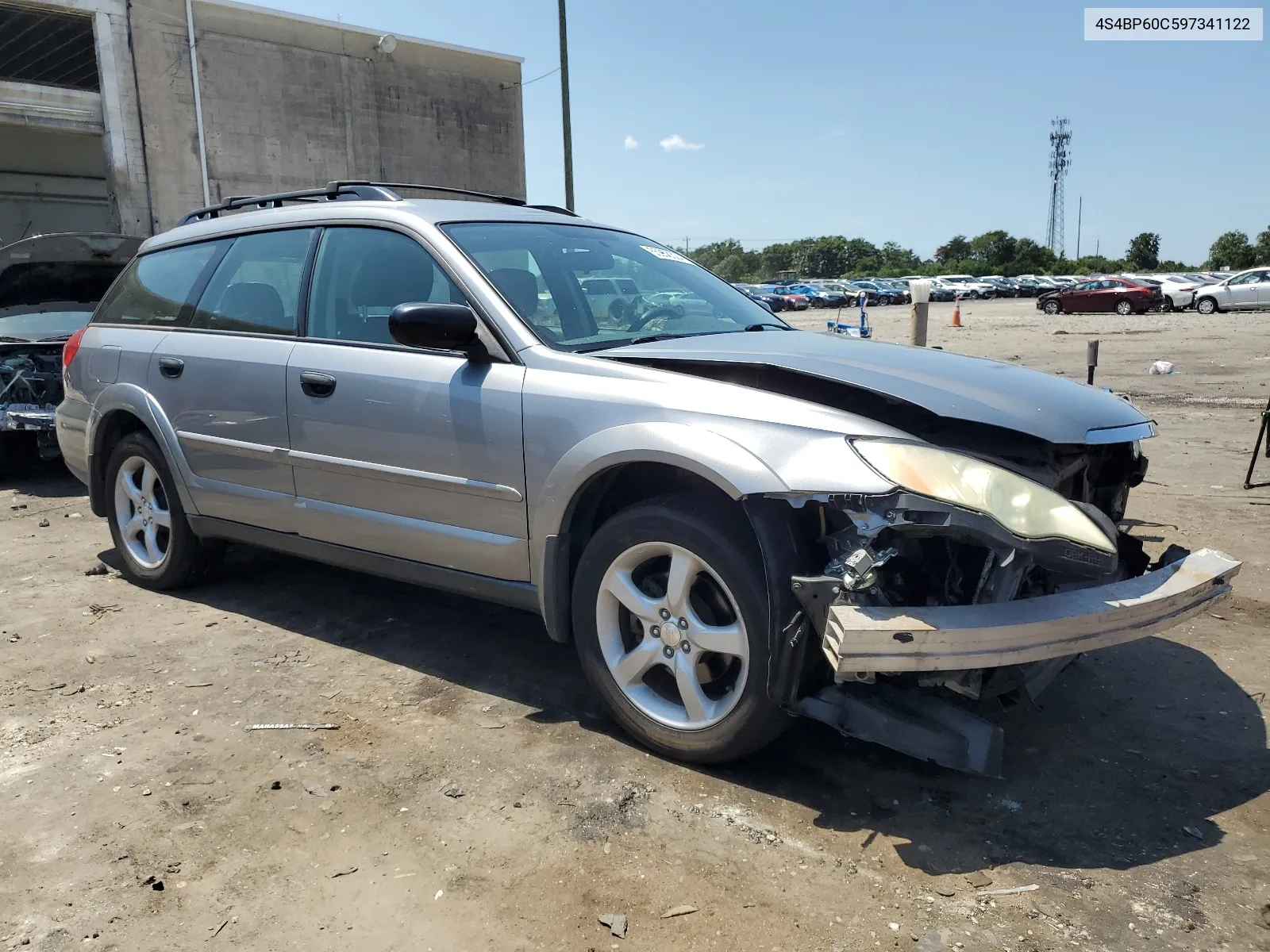 2009 Subaru Outback VIN: 4S4BP60C597341122 Lot: 65968324