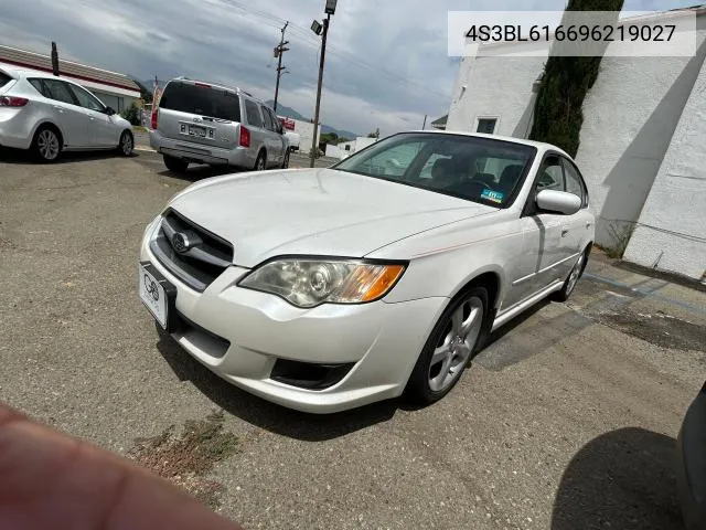 4S3BL616696219027 2009 Subaru Legacy 2.5I