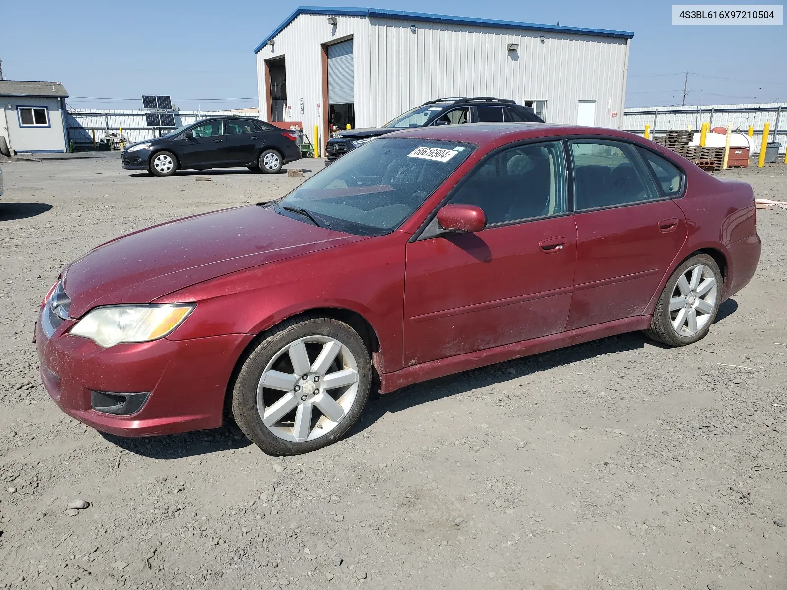 2009 Subaru Legacy 2.5I VIN: 4S3BL616X97210504 Lot: 66616904