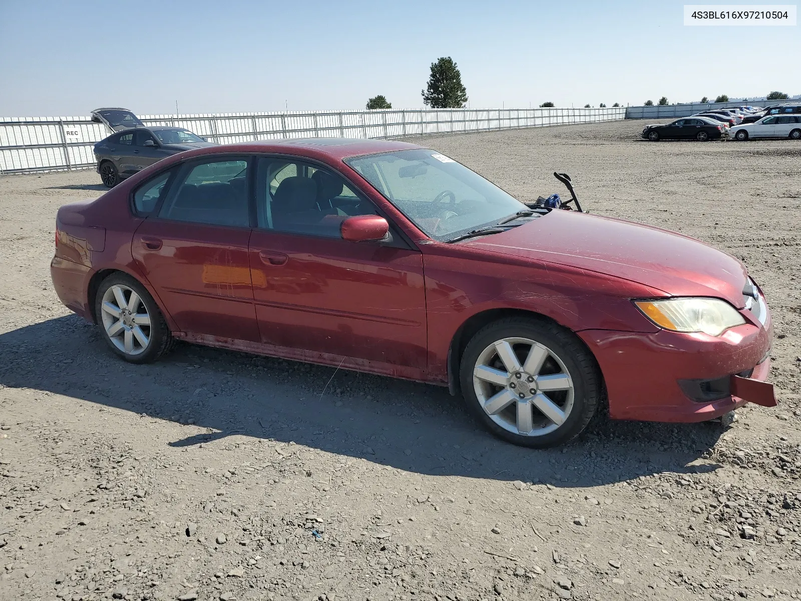 2009 Subaru Legacy 2.5I VIN: 4S3BL616X97210504 Lot: 66616904