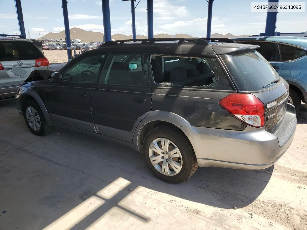 2009 Subaru Outback VIN: 4S4BP60C496340095 Lot: 66639404