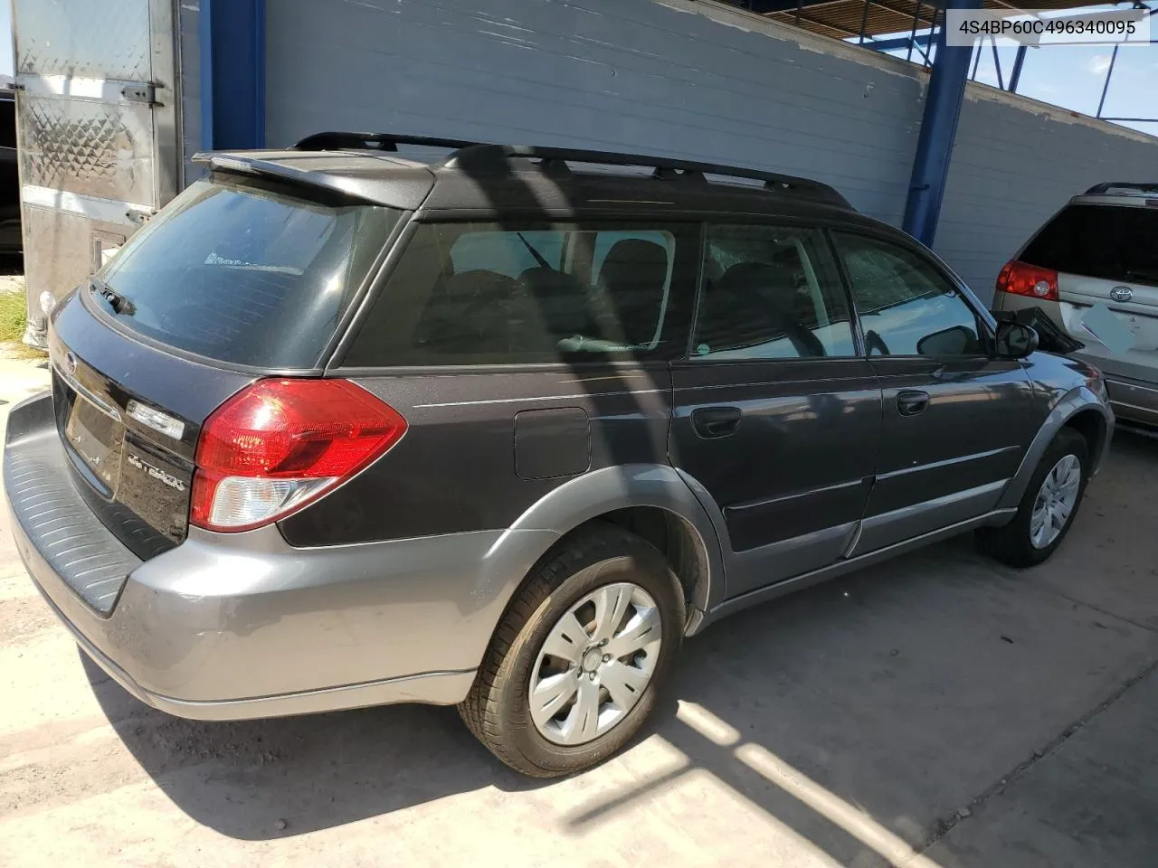 4S4BP60C496340095 2009 Subaru Outback