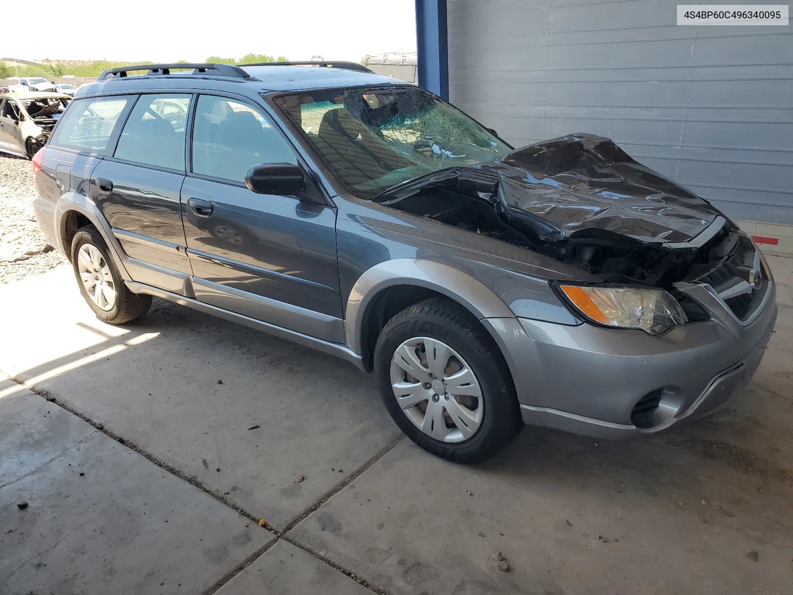 2009 Subaru Outback VIN: 4S4BP60C496340095 Lot: 66639404