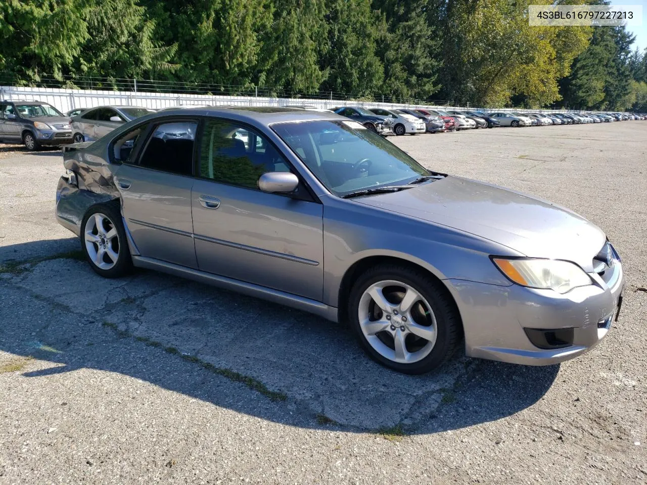 2009 Subaru Legacy 2.5I VIN: 4S3BL616797227213 Lot: 69526224