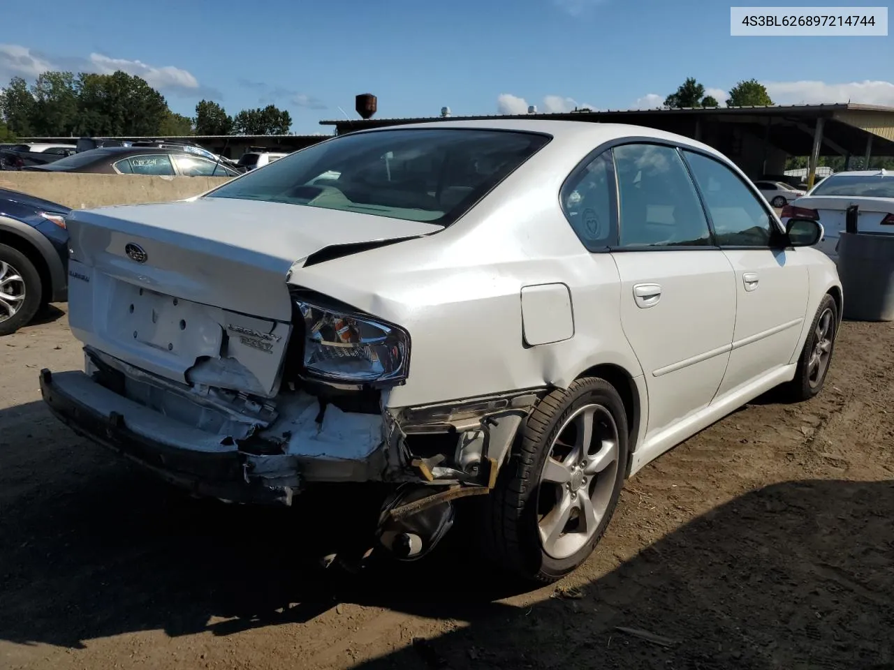 4S3BL626897214744 2009 Subaru Legacy 2.5I Limited