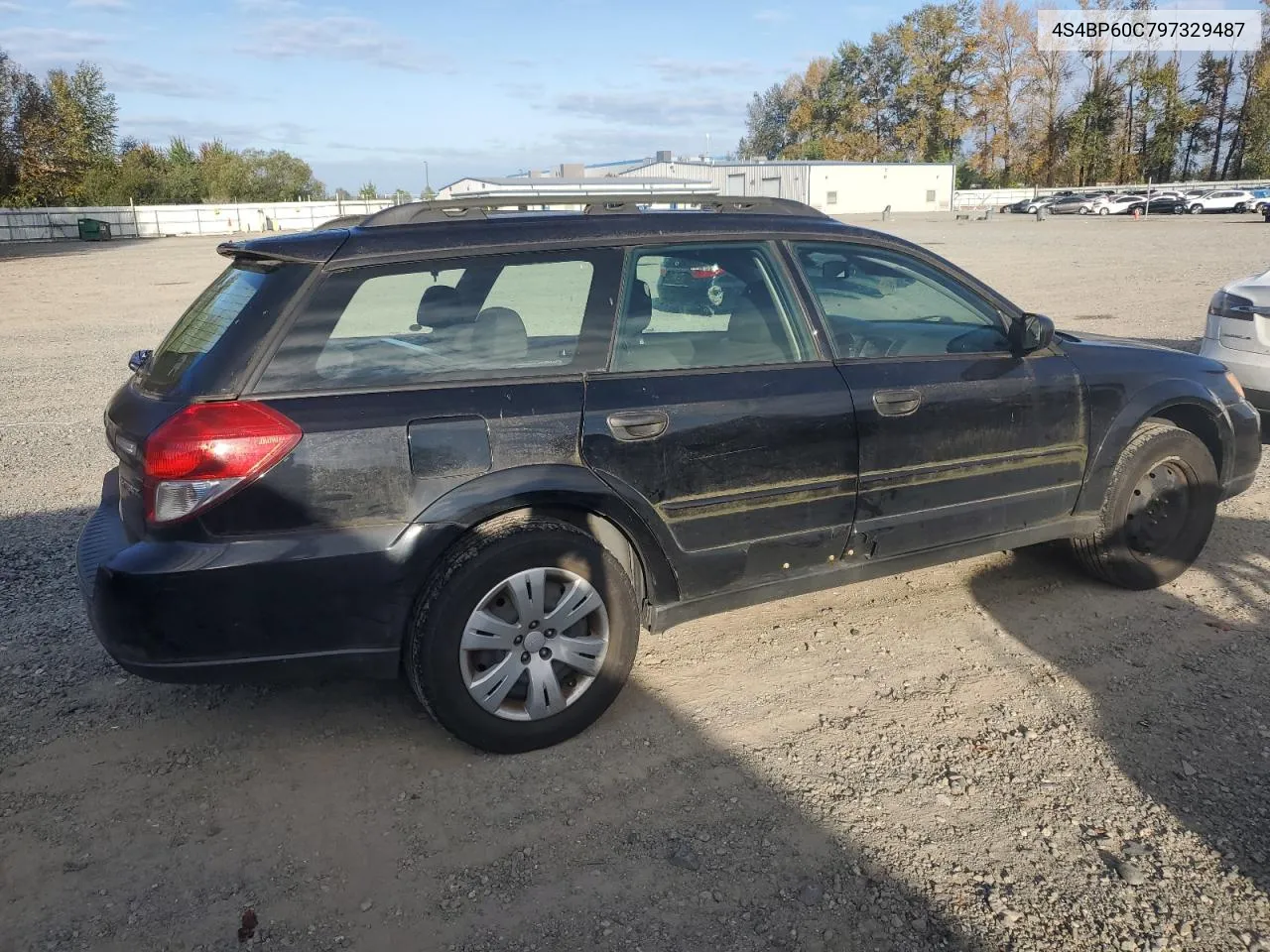 2009 Subaru Outback VIN: 4S4BP60C797329487 Lot: 72660204