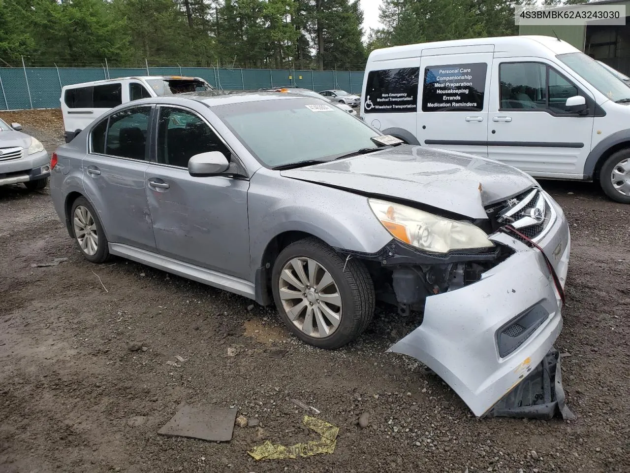 2010 Subaru Legacy 2.5I Limited VIN: 4S3BMBK62A3243030 Lot: 41463604