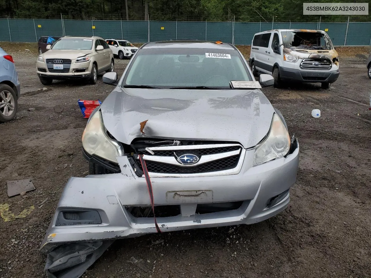 2010 Subaru Legacy 2.5I Limited VIN: 4S3BMBK62A3243030 Lot: 41463604