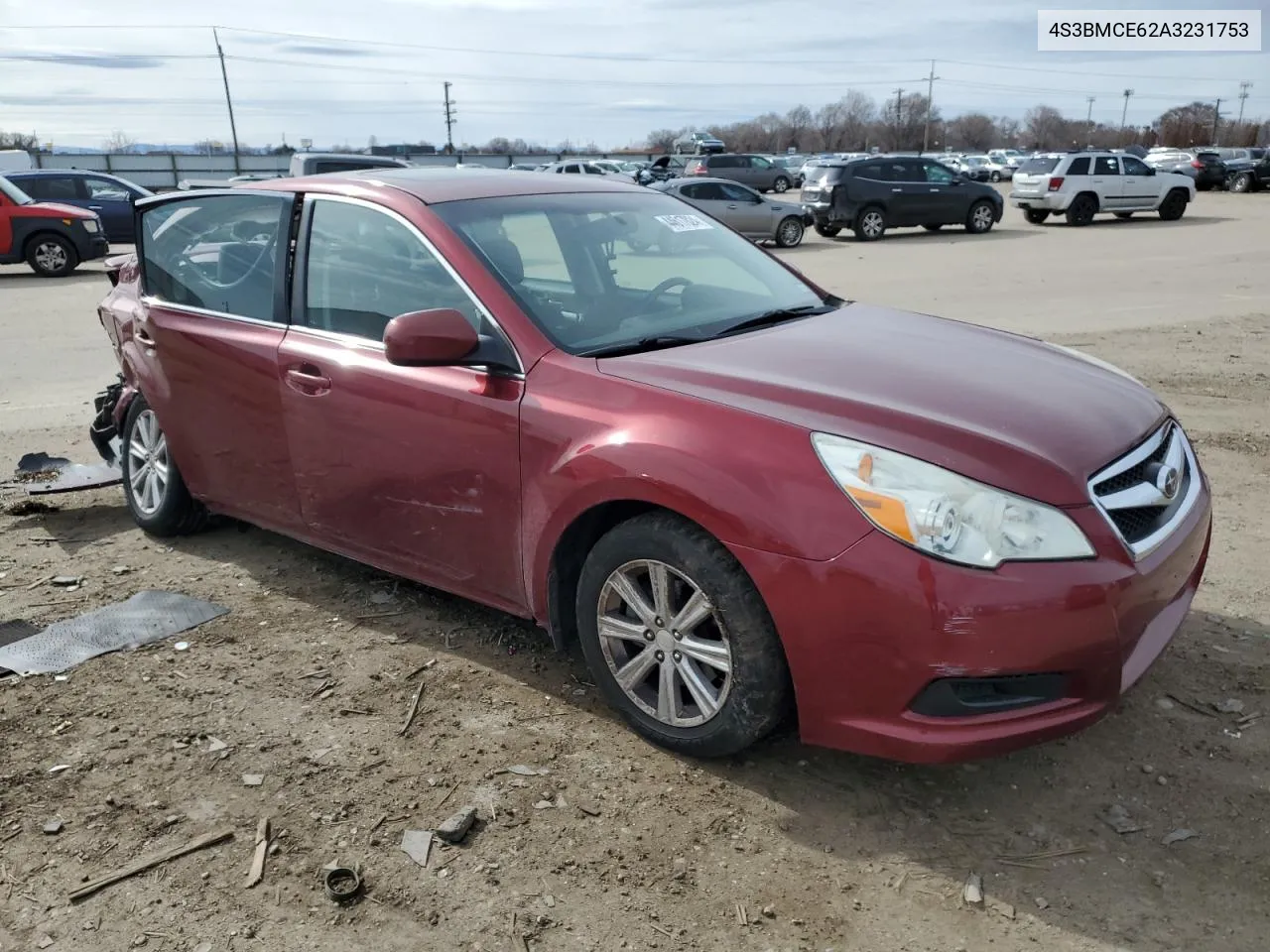 2010 Subaru Legacy 2.5I Premium VIN: 4S3BMCE62A3231753 Lot: 44617824