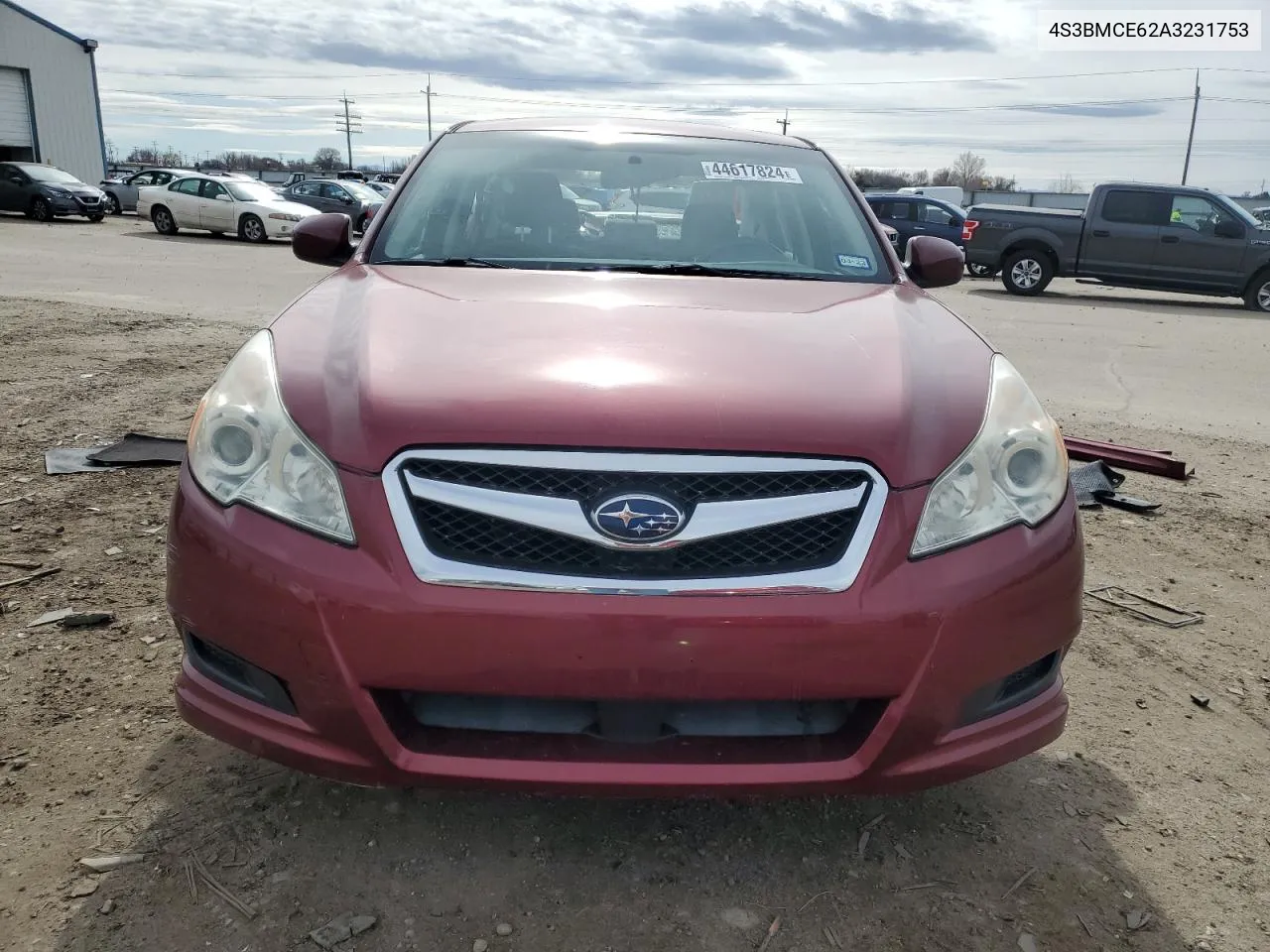 2010 Subaru Legacy 2.5I Premium VIN: 4S3BMCE62A3231753 Lot: 44617824