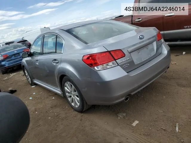 2010 Subaru Legacy 3.6R Limited VIN: 4S3BMDJ64A2246014 Lot: 51398594