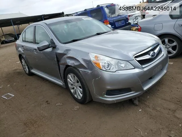 4S3BMDJ64A2246014 2010 Subaru Legacy 3.6R Limited