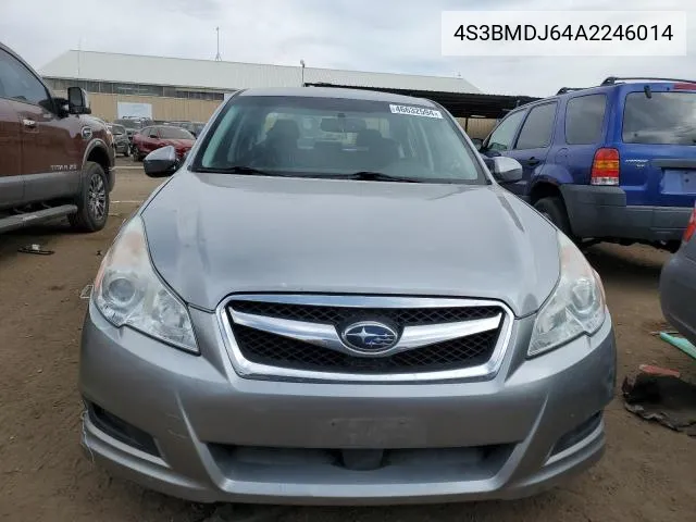 4S3BMDJ64A2246014 2010 Subaru Legacy 3.6R Limited