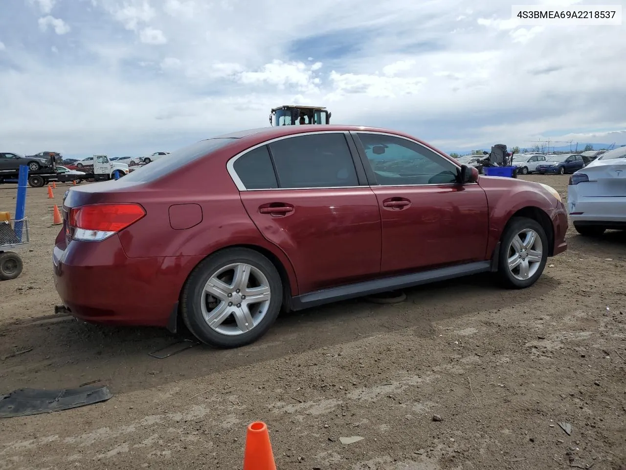 2010 Subaru Legacy 3.6R VIN: 4S3BMEA69A2218537 Lot: 53227234